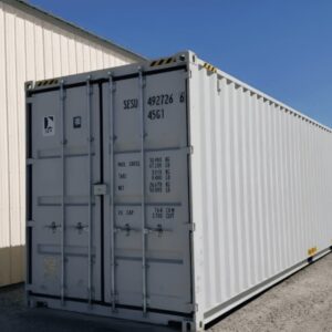 40ft High Cube Shipping Containers with Doors on Both Ends - Versatile and Accessible Storage Solutions for Diverse Applications