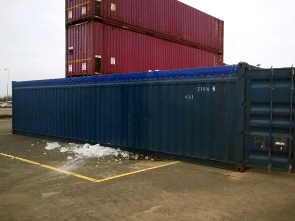 40ft open top container