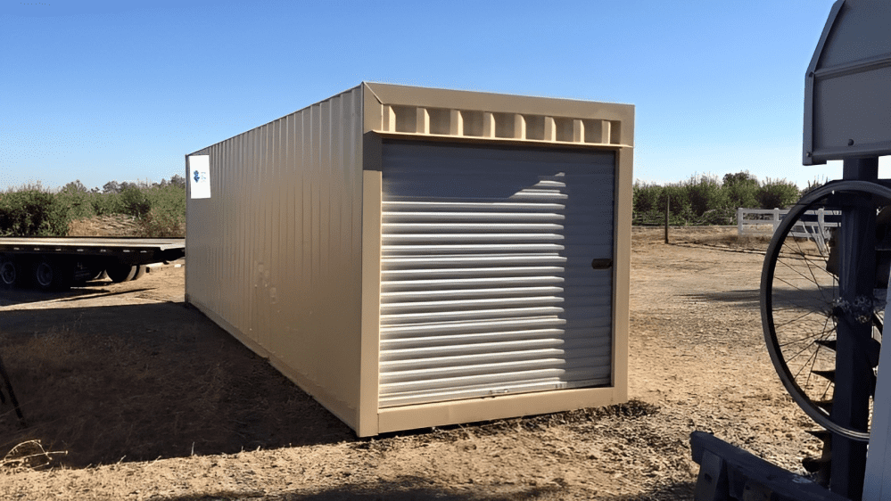 30ft shipping container roll up door Mid Mountain Containers