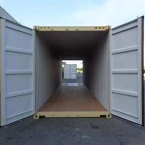 40ft Shipping Container with Doors on Both Ends: Durable and Convenient Storage Solution